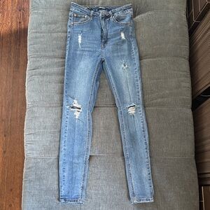 Wild Fable Light Blue Distressed Skinny Jeans